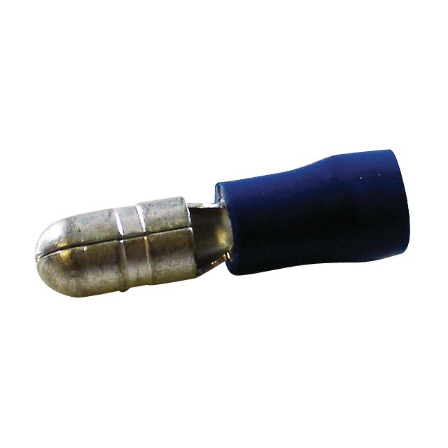Cosse Ronde Male Bleu 4MM Sachet de 100 référence fournisseur 1234180